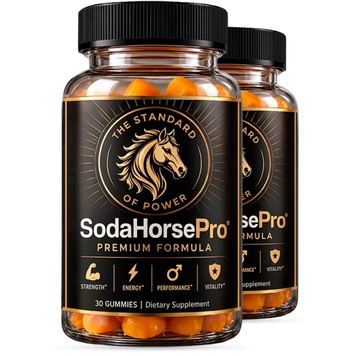 Two Soda Horse Pro bottles